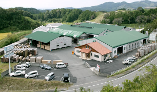 大規模なプレカット工場